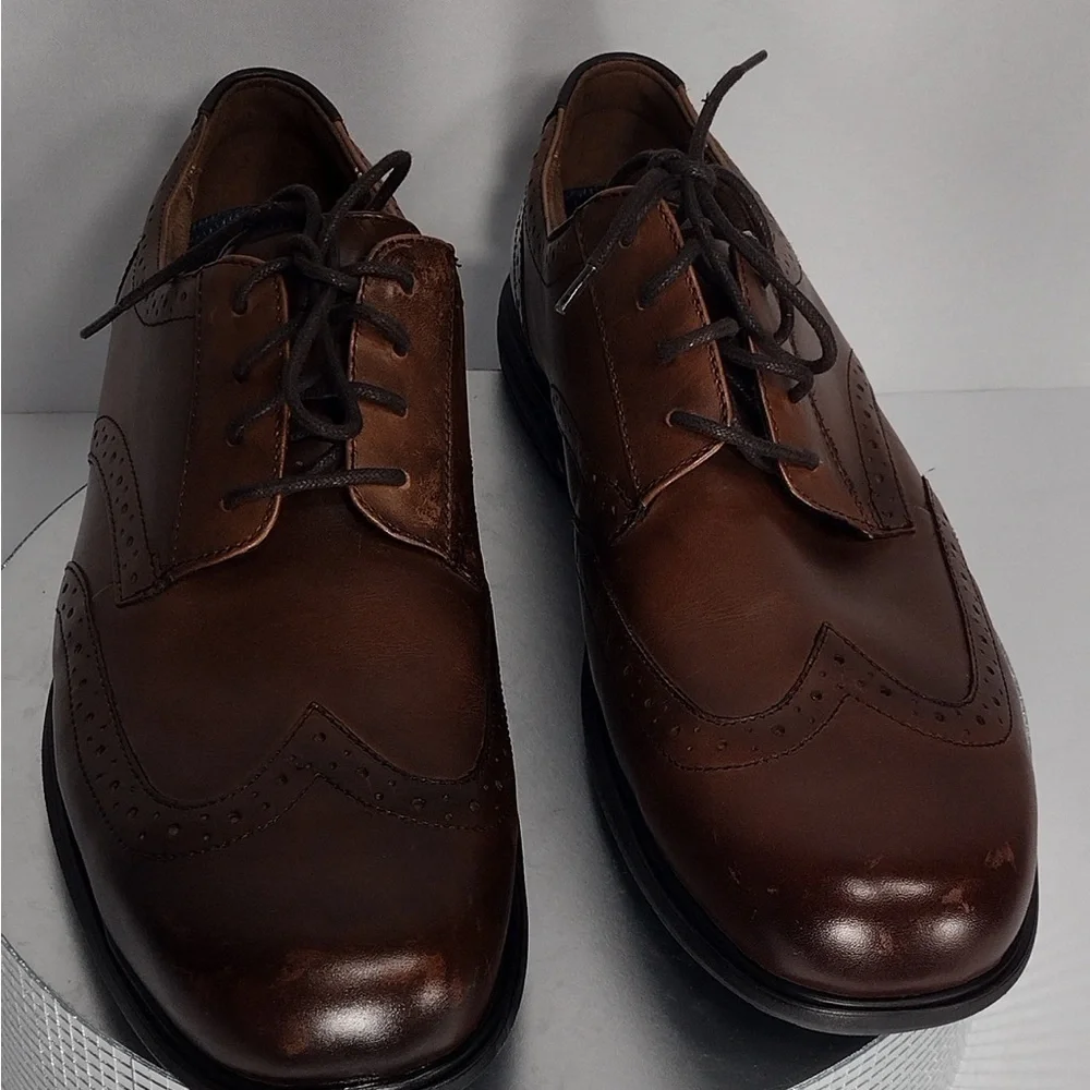 Florshiem Classic Brown Leather Men's size 13 EEE brand new w out box and tags